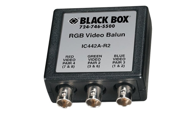Black Box Video RGB - balun adapter