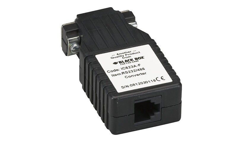 Black Box serial adapter - 1.9 cm