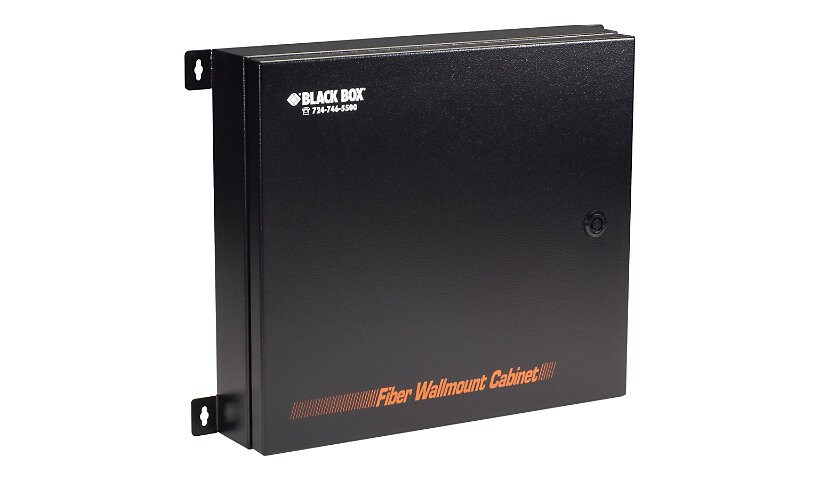 Black Box NEMA-Rated Fiber Optic Wallmount Enclosure - cabinet