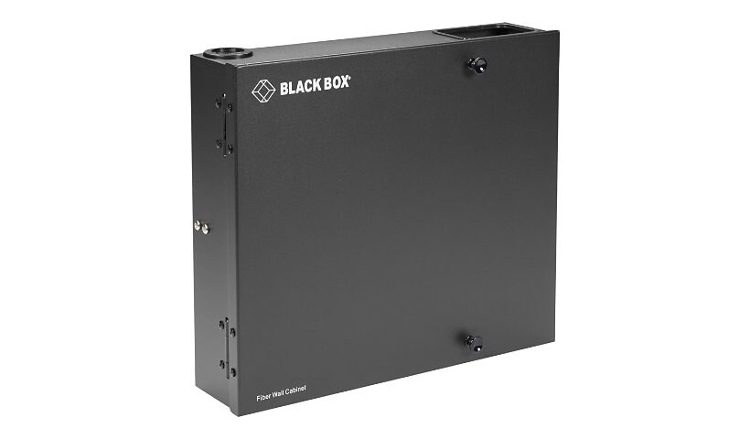 Black Box Fiber Wall Cabinet cabinet - 2U