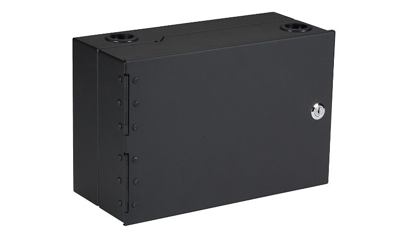Black Box Wallmount Z-Hinged Fiber Enclosure - cabinet