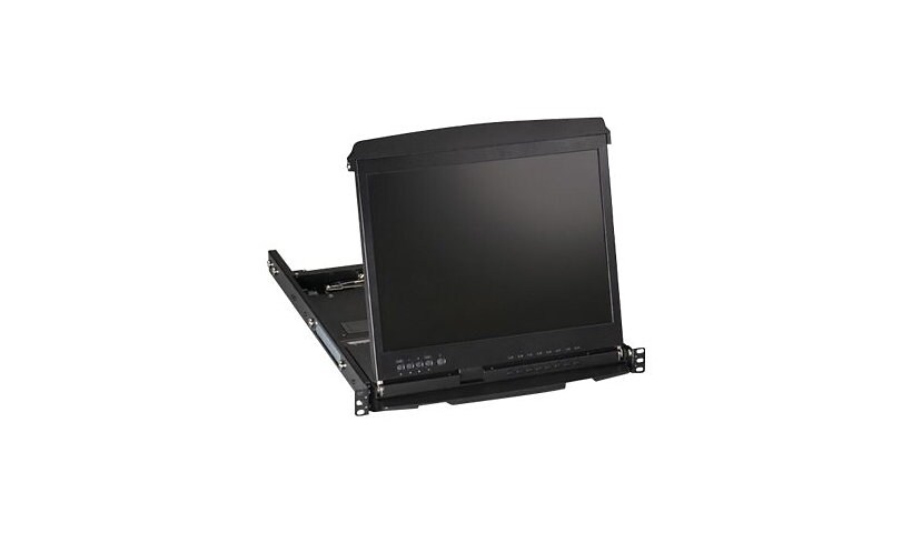 Black Box ServView V Widescreen LCD Console Drawer with 8-Port KVM Switch -