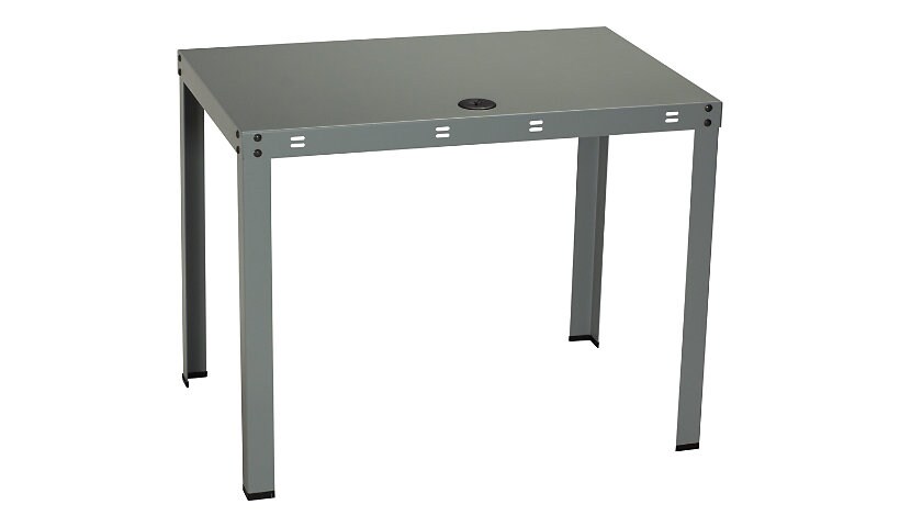 Black Box PC/Utility Table - table - gray