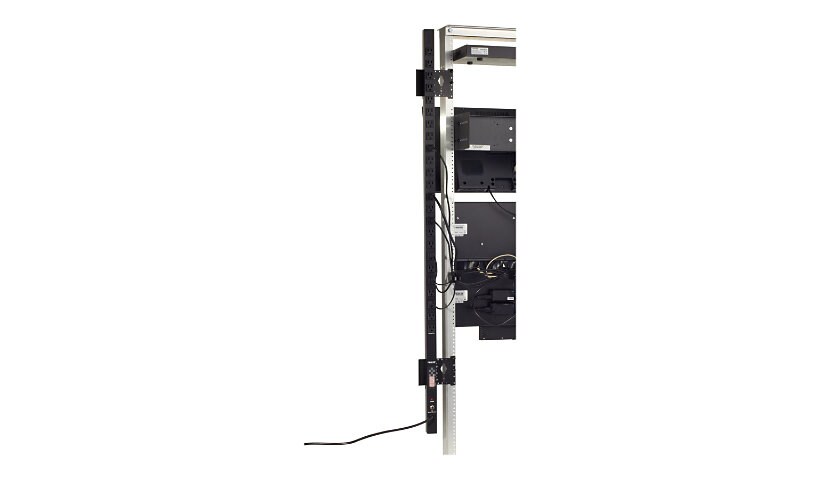 Black Box Metered Vertical PDU - power distribution strip - TAA Compliant