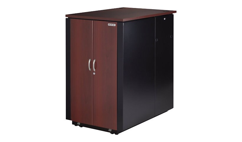 Black Box QuietCab Soundproof Server Cabinet rack - 24U