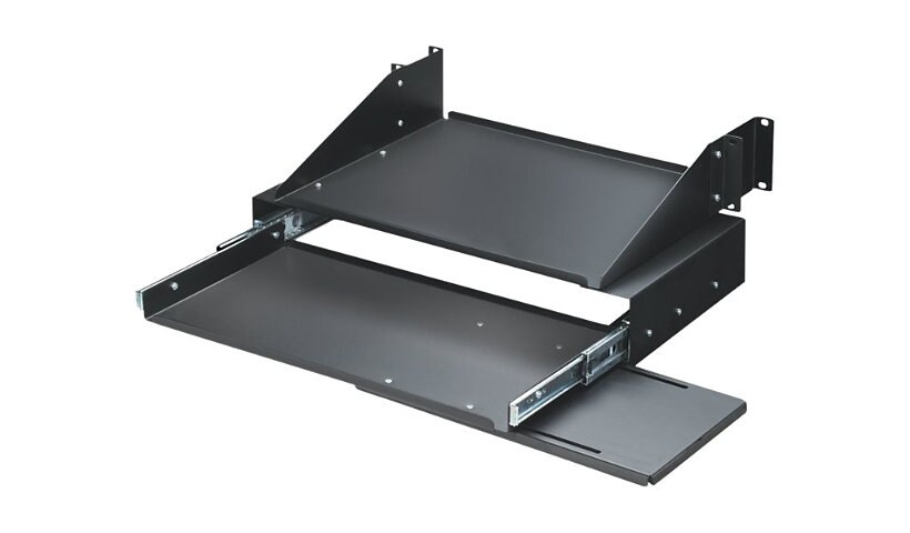 Black Box - rack monitor / keyboard / mouse shelf - 4U