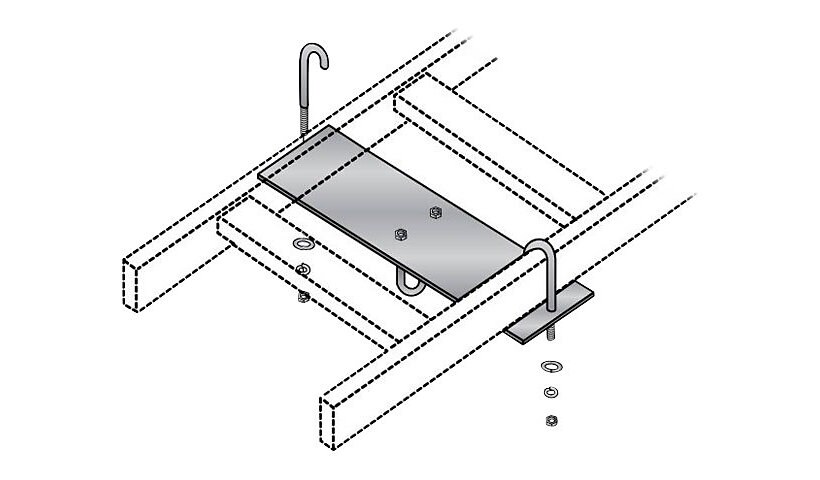 Black Box rack mounting plate