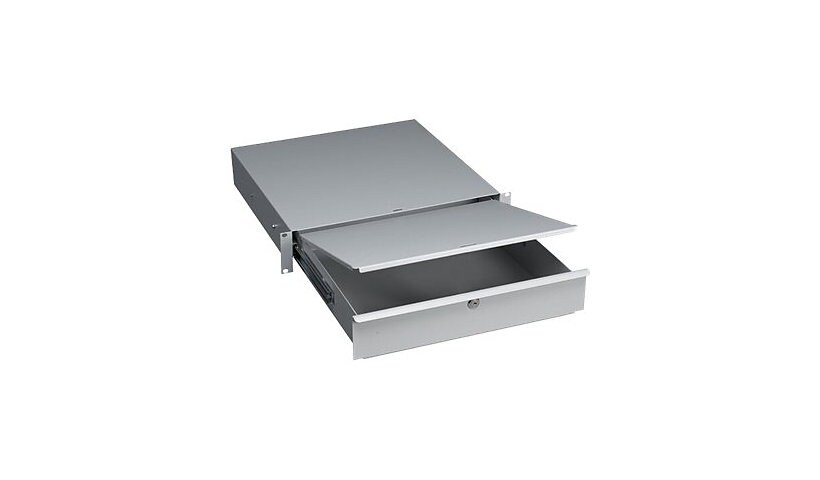 Black Box Rackmount Writing Surface - rack storage drawer cover
