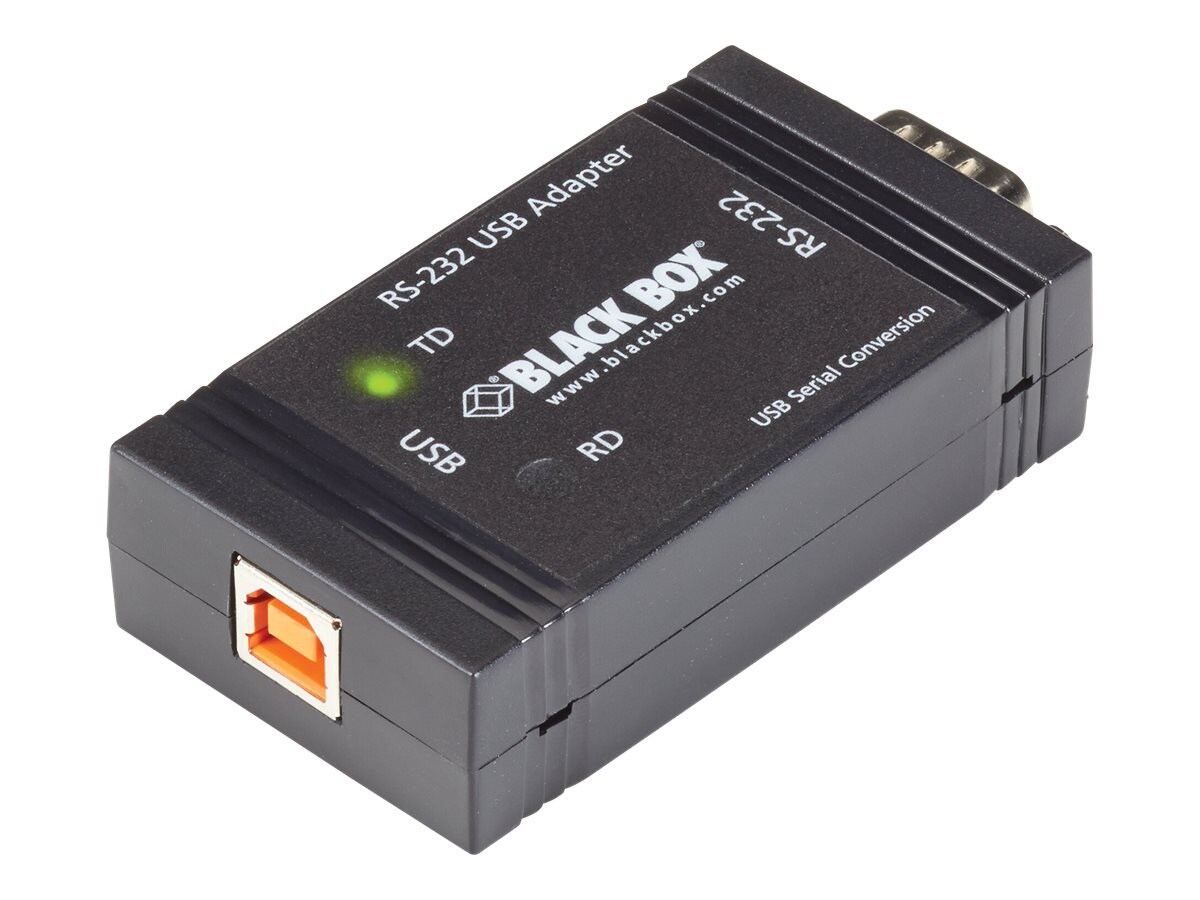 Black Box Opto-Isolator USB to RS-232 - serial adapter - USB - RS-232 x 1 +