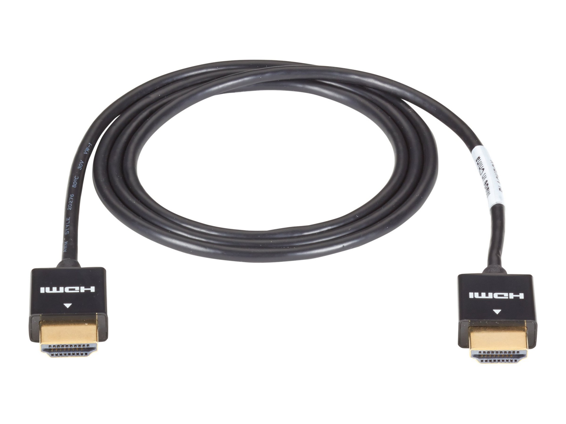 Black Box SlimLine High-Speed - HDMI cable - 1 m
