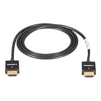 Black Box SlimLine High-Speed HDMI Cable - 3-m (9.8-ft.) - HDMI cable - 3 m