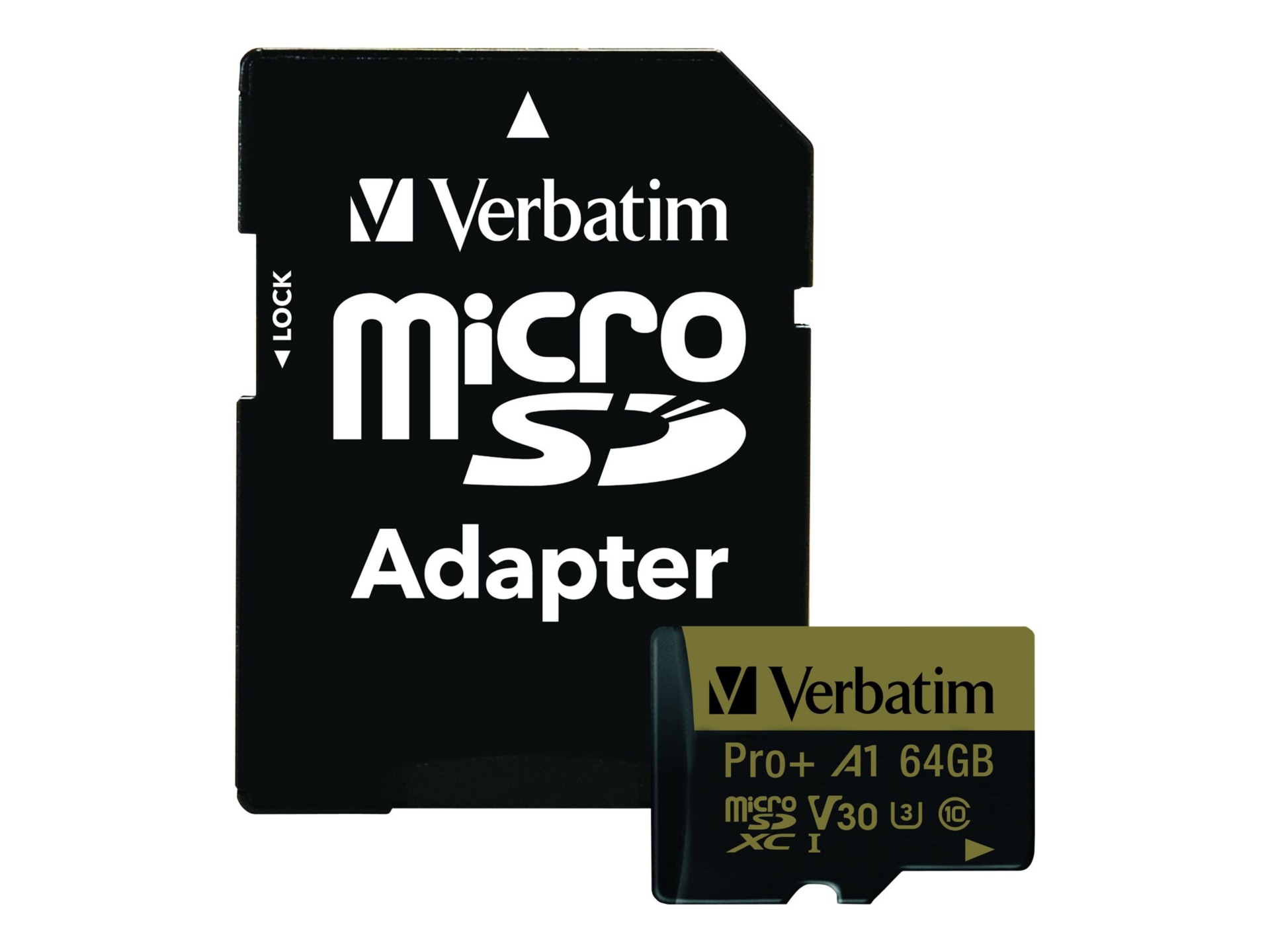 VERBATIM 64GB PRO PLUS 666X MICROSDX