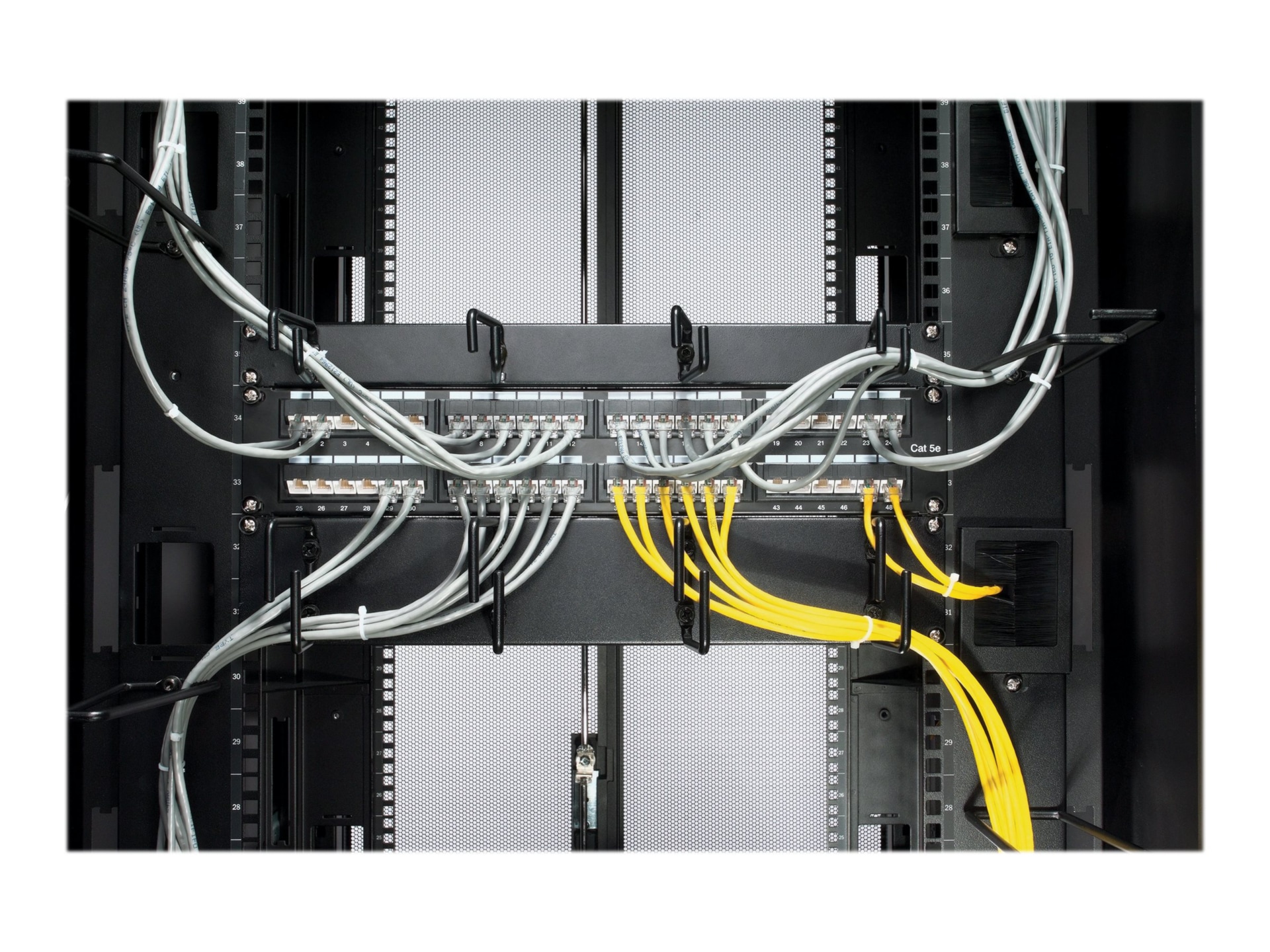 Thumbnail 4 of 12 for Horizontal Cable Organizer 1U