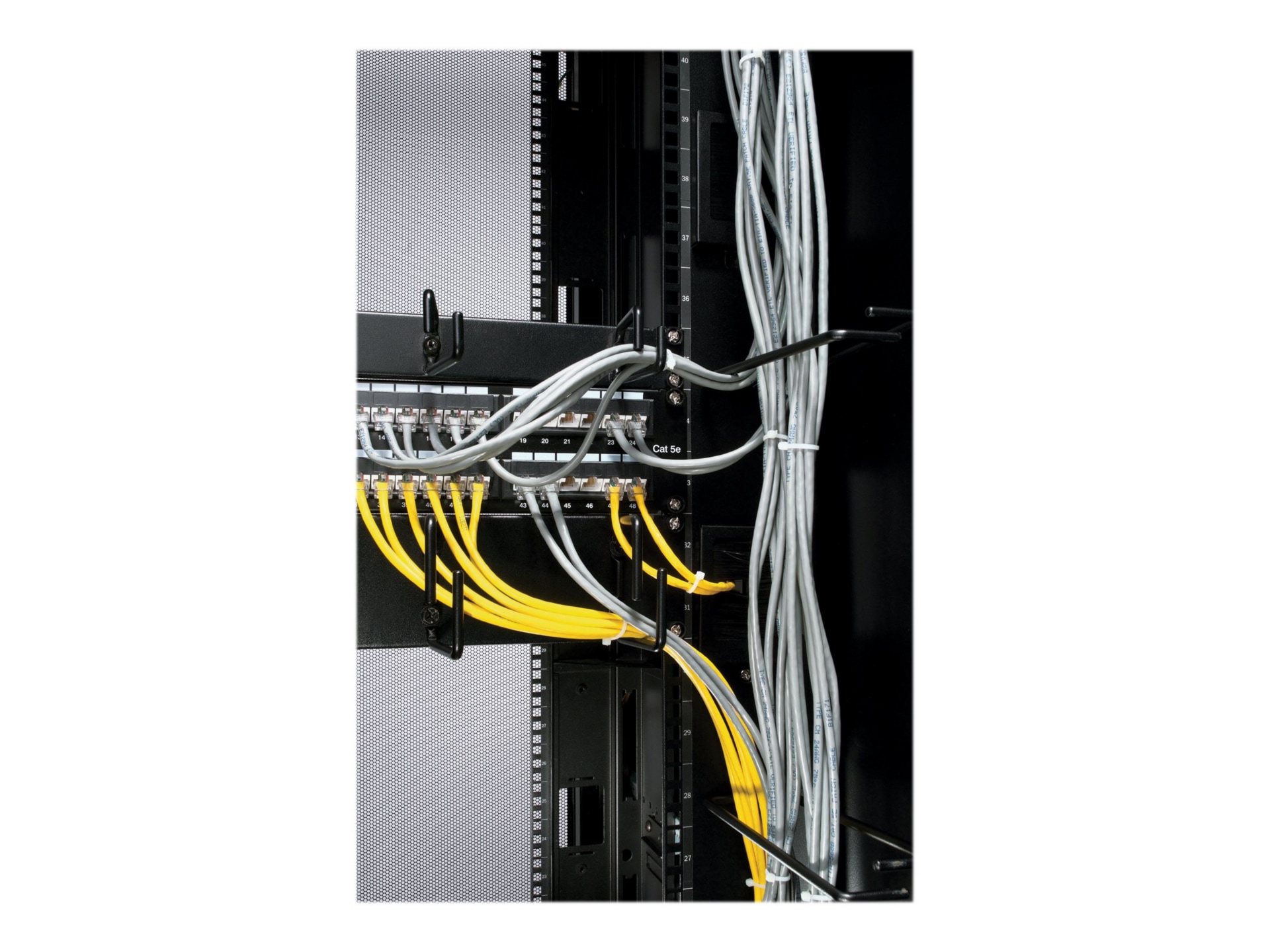 Thumbnail 5 of 12 for Horizontal Cable Organizer 1U