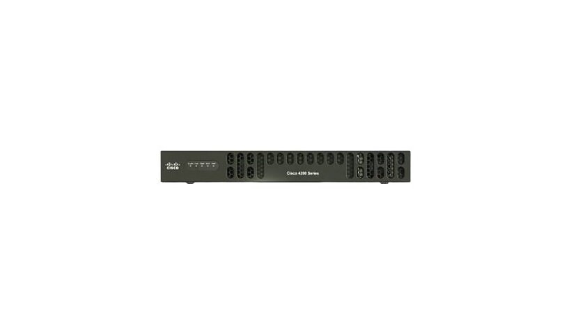 Cisco Integrated Services Router 4221 - Application Experience Bundle - routeur - Montable sur rack