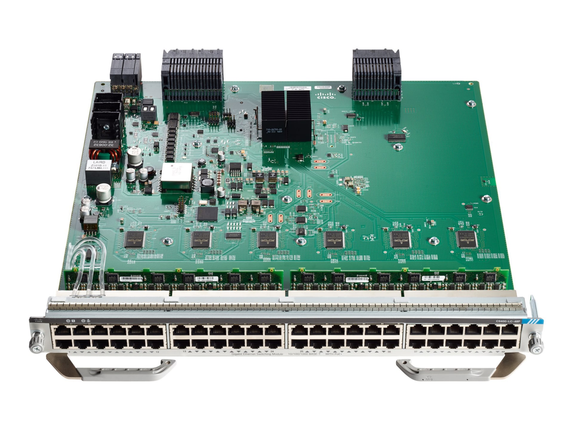 Cisco Catalyst 9400 Series Line Card - switch - 48 ports - plug-in module