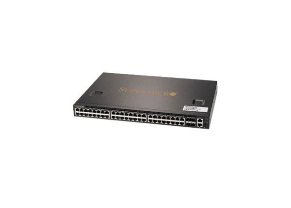 SUPERMICRO 48PT 1/10GBE MGD SWITCH