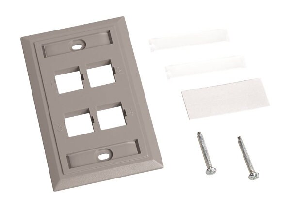 CommScope M14L-270 - flush mount faceplate