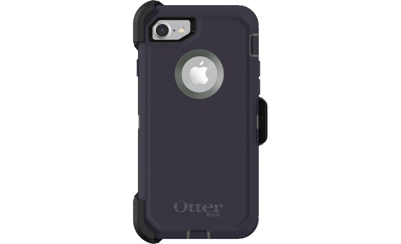 OtterBox Defender Carrying Case Holster Apple iPhone 8 iPhone 7 Smartphone Stormy Peaks 77 56604 Cell Phone Cases CDW