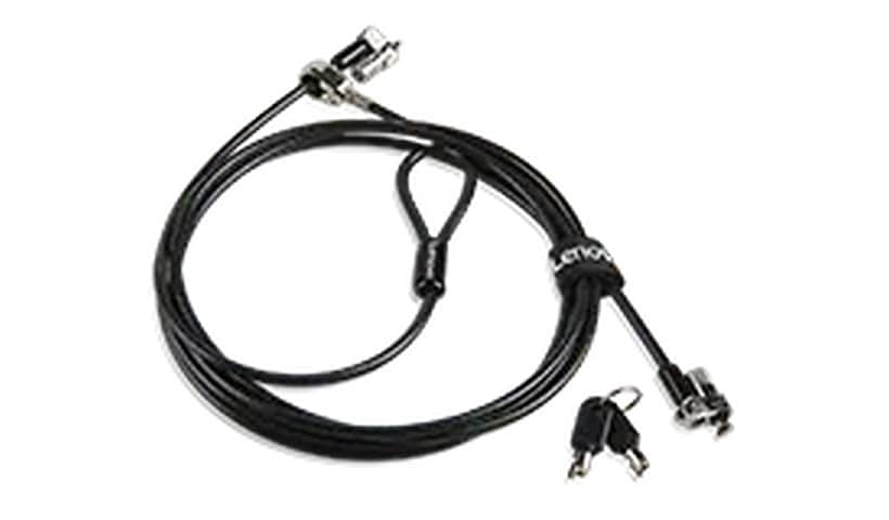Kensington MicroSaver DS 2.0 Twin Head MasterKey - security cable lock