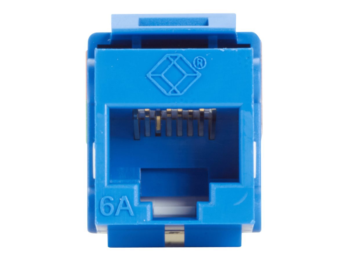Main image 1 for Black Box GigaTrue2 CAT6A Keystone Jack - Unshielded - modular insert