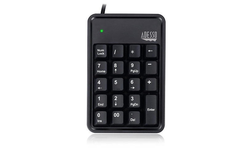 Adesso AKB-600HB - keypad - US - black