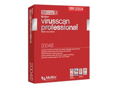 McAfee VirusScan Professional (v. 8.0) - box pack - 1 user