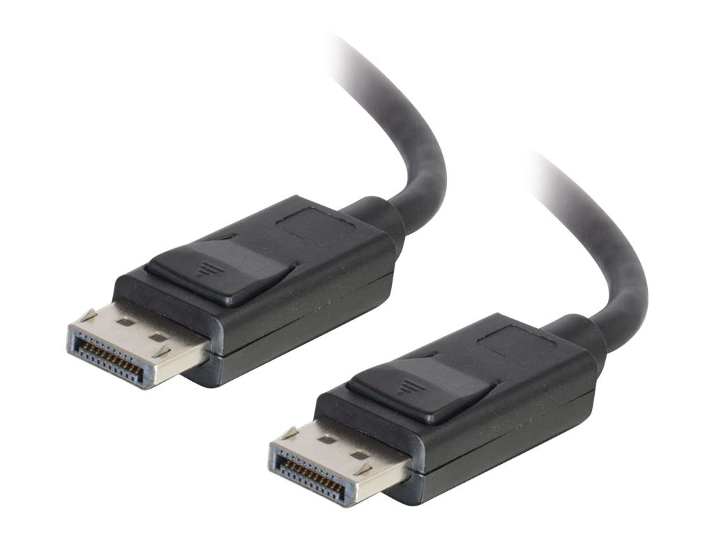 C2G 30ft 8K DisplayPort Cable with Latches - M/M - DisplayPort cable - DisplayPort to DisplayPort - 9.14 m