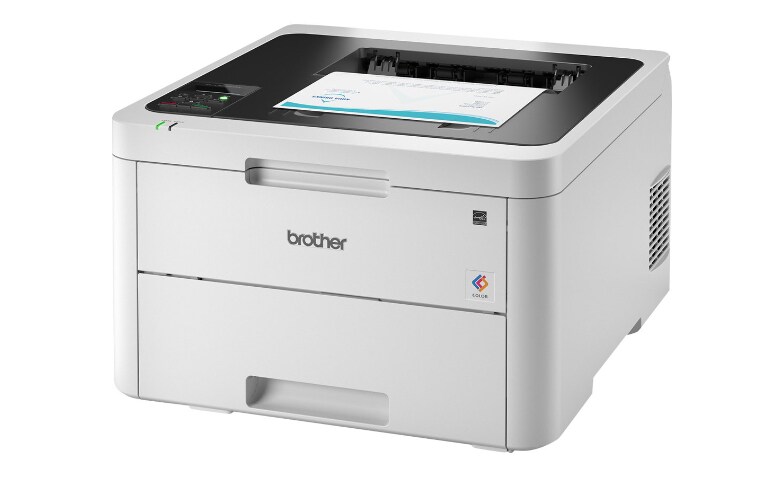 Colour Laser Printer, Brother HL-L3230CDW, with Power Cable, Powers On