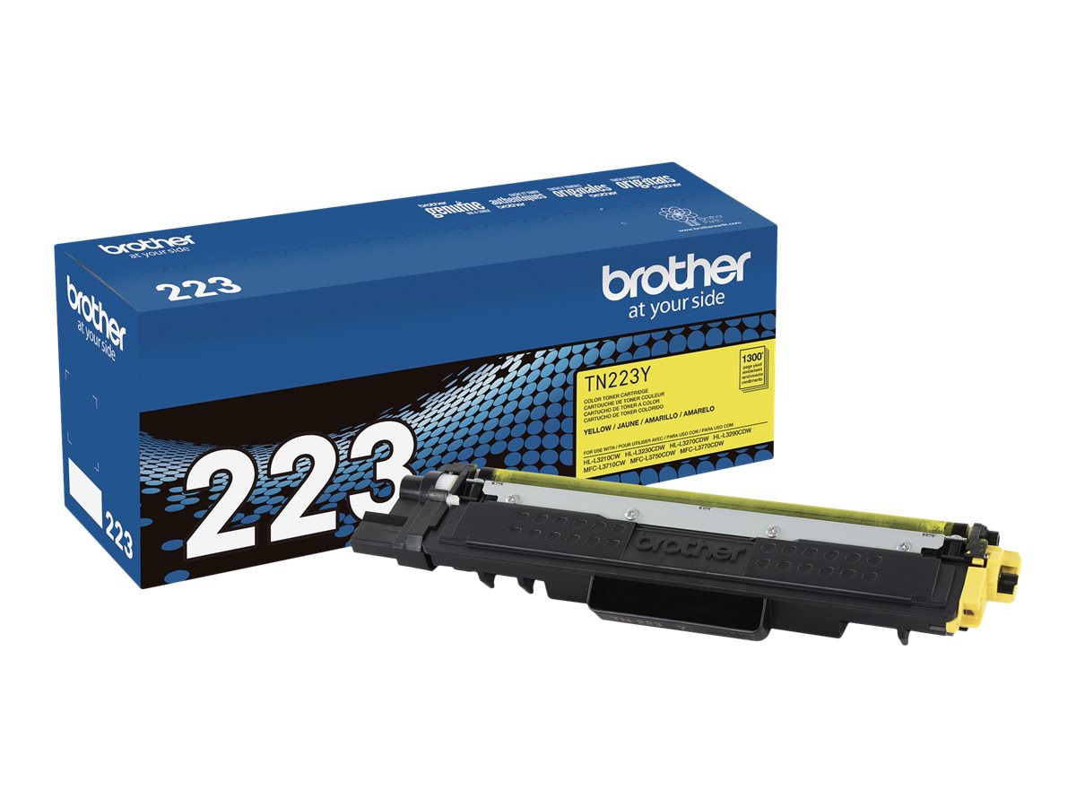bedrag Betrokken Of anders Brother TN223Y - yellow - original - toner cartridge - TN223Y - Toner  Cartridges - CDW.com
