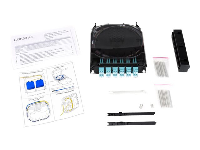 Corning Closet Connector Housing CCH Splicing Cassette - fiber-optic splice