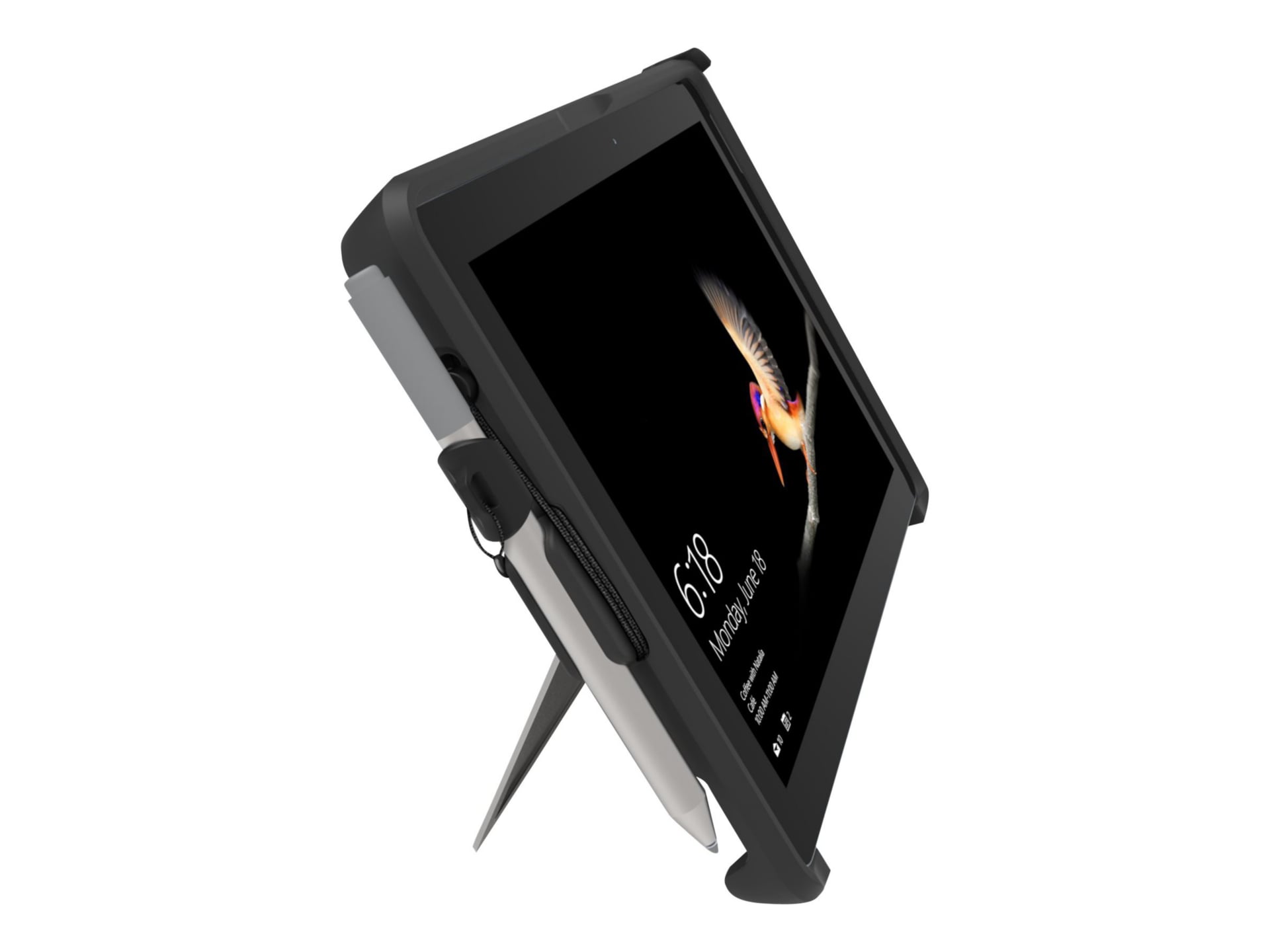 Kensington BlackBelt Rugged Case for Surface Go - protective case for tablet