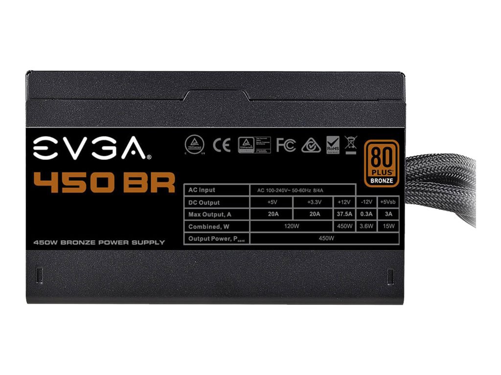 EVGA 450 BR - power supply - 450 Watt