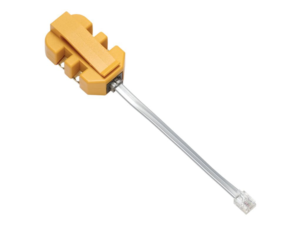 Fluke Networks 4-wire In-line Modular Banjo Adapter