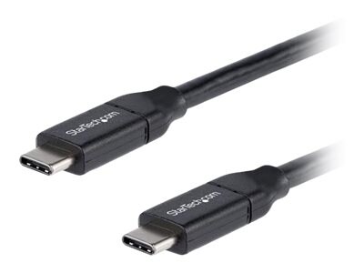 StarTech.com 0.5m USB C to USB C Cable w/ 5A PD - M/M - USB 2.0 - USB-IF Certified - USB Type C Cable - USB C Charging