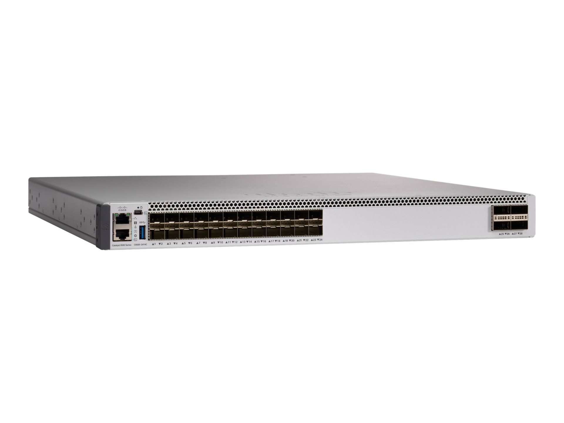 Thumbnail 2 of 3 for Cisco Catalyst 9500 - Network Essentials - switch - 24 ports - managed - rack-mountable