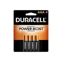 Duracell CopperTop MN2400 battery - 4 x AAA - alkaline