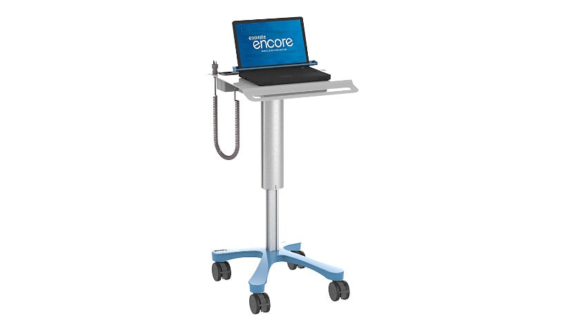 Enovate Medical Encore for Laptop, Non-Powered Workstation - cart - for notebook / keyboard / mouse