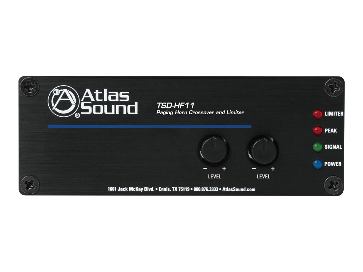 Atlas Sound TSD HF11 - crossover / limiter
