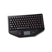 TG3 Electronics 82-Key Backlit Keyboard with Touchpad and USB Interface