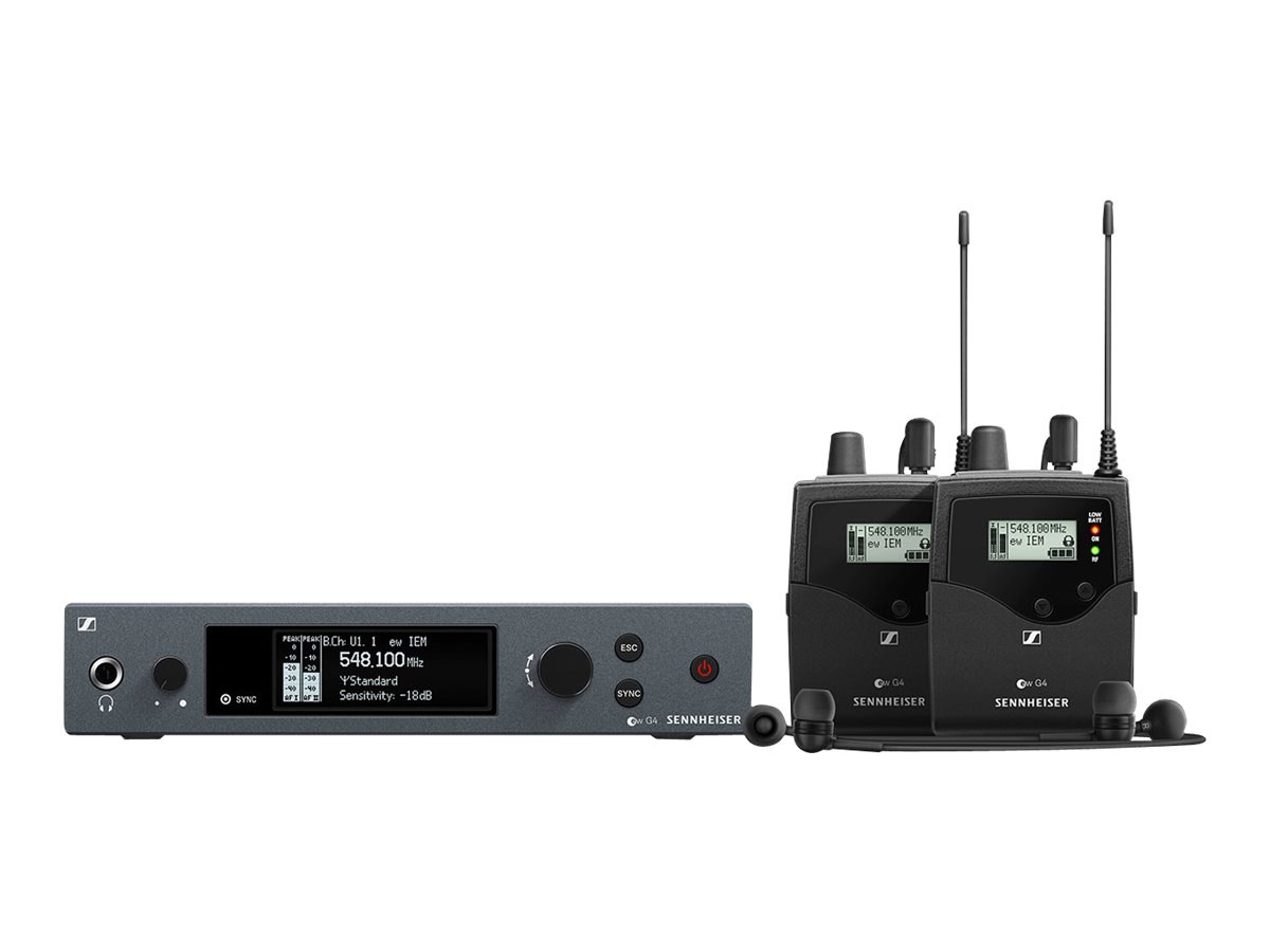 Sennheiser EW IEM G4-TWIN-G Rugged All-in-One Wireless Monitoring System