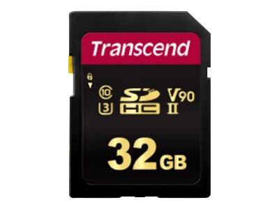 Transcend 700S - flash memory card - 32 GB - SDHC UHS-II