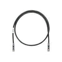 Panduit NetKey patch cable - 6 ft - black