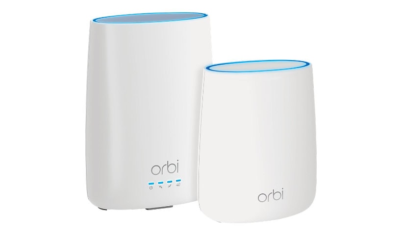 NETGEAR Orbi AC2200 Tri-band WiFi System with Built-in Cable Modem (CBK40)