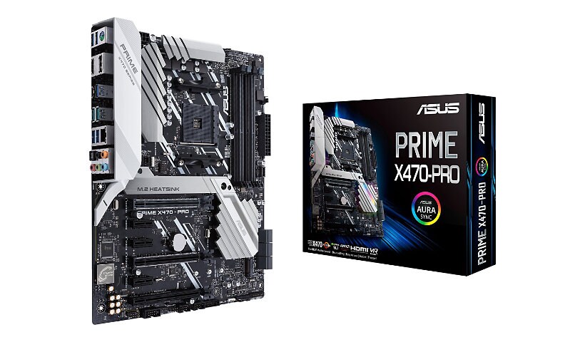 ASUS PRIME X470-PRO - motherboard - ATX - Socket AM4 - AMD X470