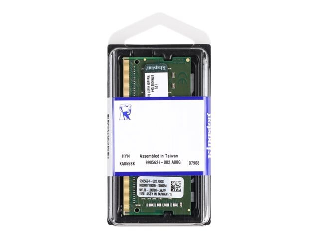 Kingston - DDR4 - module - 8 Go - SO DIMM 260 broches - 2666 MHz / PC4-21300 - mémoire sans tampon