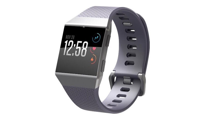 Fitbit Ionic smart watch - blue gray, silver gray