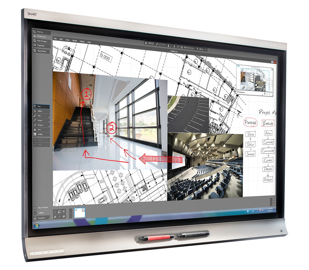 SMART Board 6375P-I5 75" 4K UHD Interactive Display