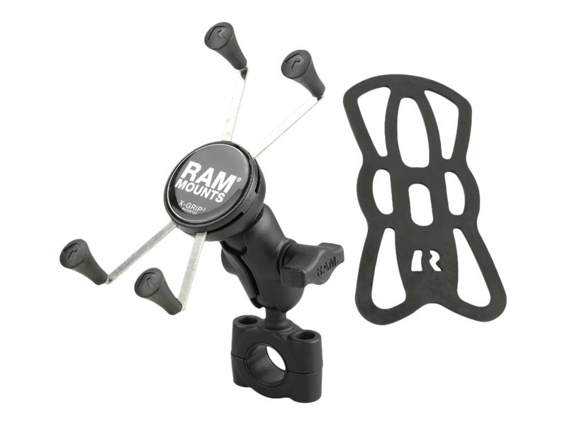 RAM Mount Torque 3/4"-1" Handlebar/Rail Base with 1" Ball for Larger Phone