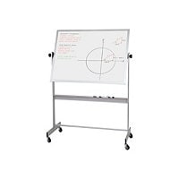 MooreCo Deluxe whiteboard - 60 in x 48 in - double-sided